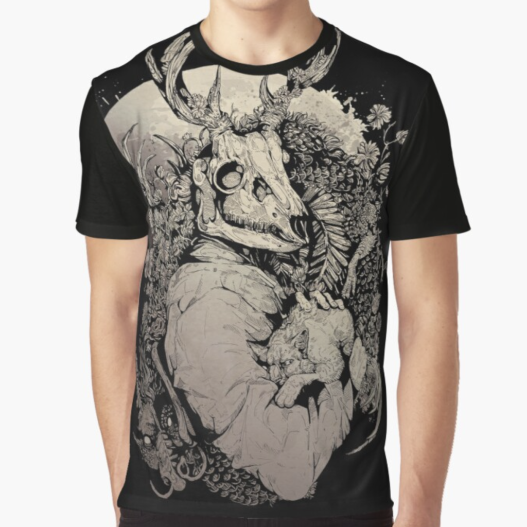 The Dragon's Daughter Skull T-Shirts
