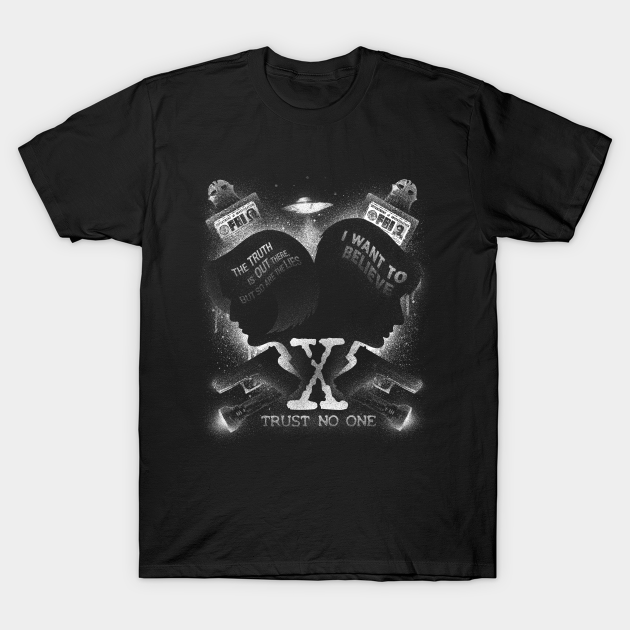 Trust No One X-Files T-Shirts