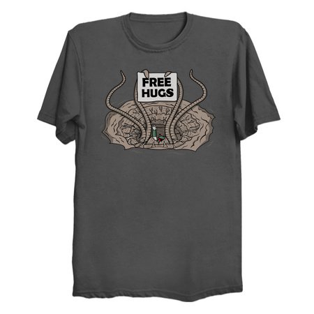 FREE HUGS - Funny Star Wars T-Shirt by Raffiti