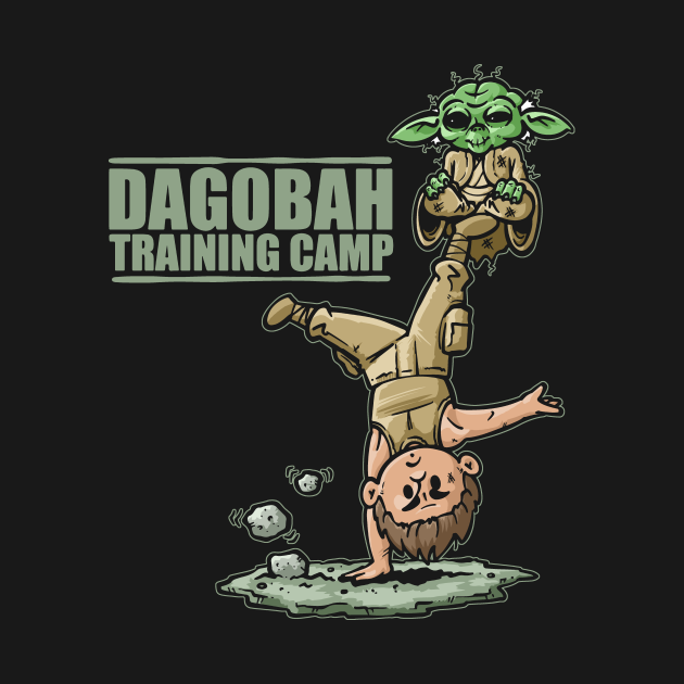 Dagobah Training Camp - by artbytobias