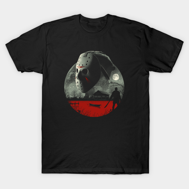 Friday in Camp Blood - Horror T-Shirts by Vincent Trinidad Art