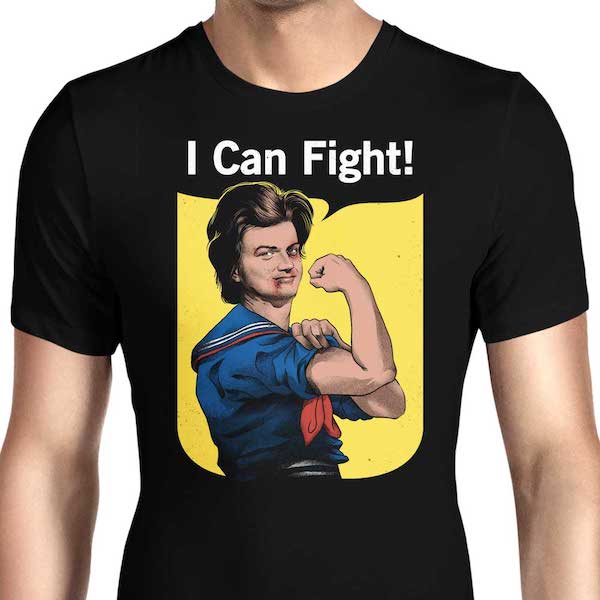 I Can Fight - Stranger Things T-Shirt by Vincent Trinidad