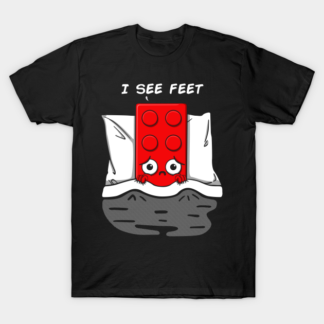 I see feet - Lego T-Shirts by Melonseta
