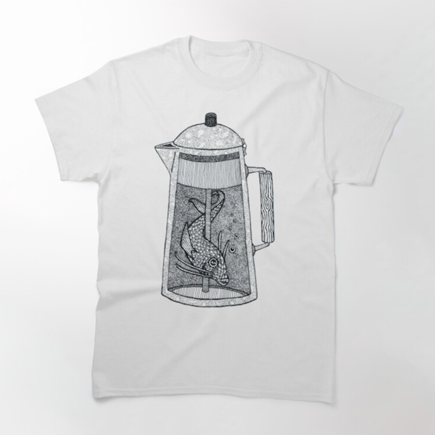 There was a fish in the percolator - Twin Peaks Shirt by missdemeanor