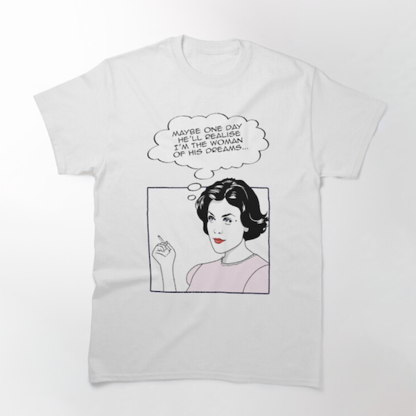 Twin Peaks T-Shirts: Audrey - by Mark Chambers