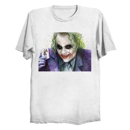 Joker - T-Shirts by Olechka