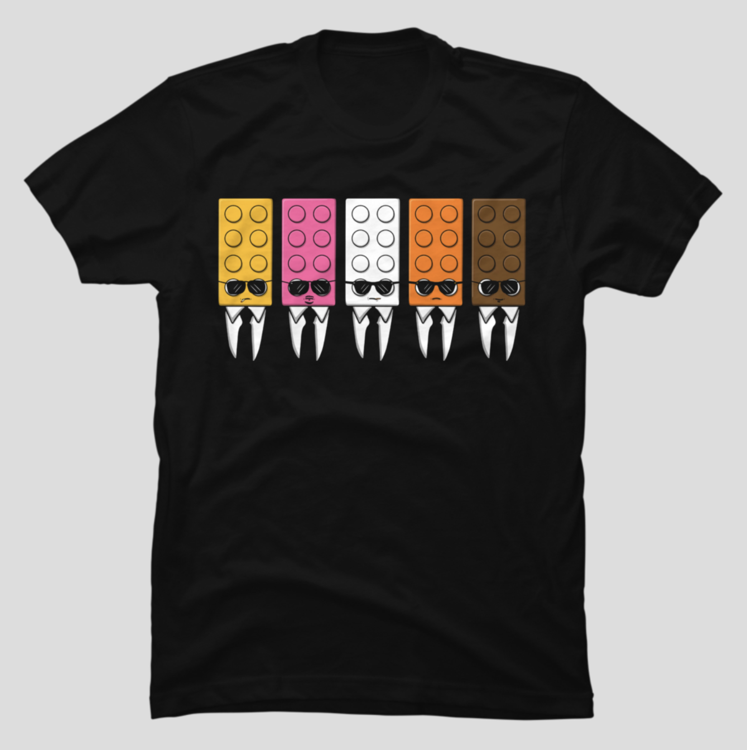 Lego T-Shirts: Built by Master Artists - GritFX Tees