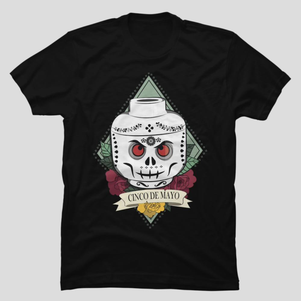 Lego Sugar Skull - by bogs97