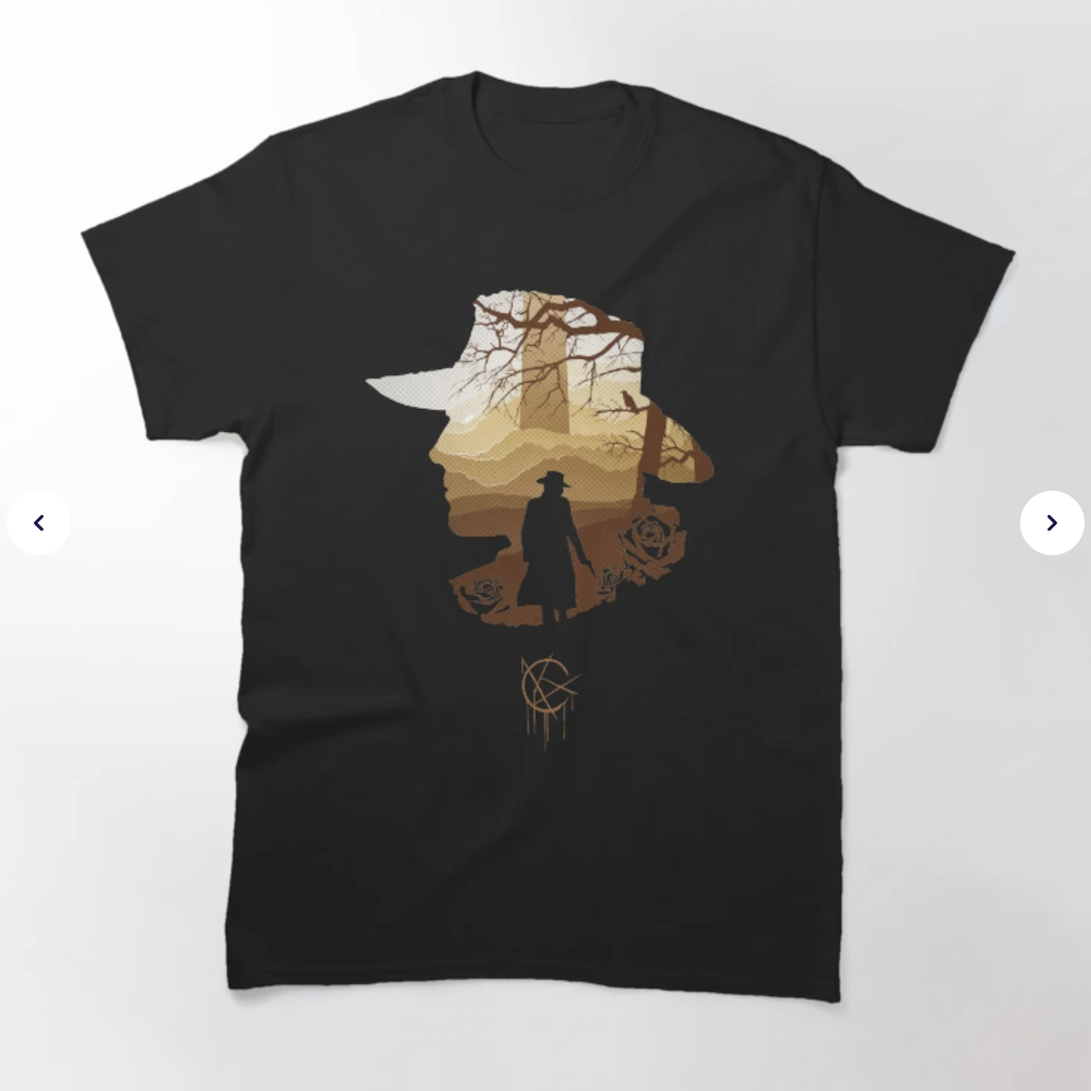 The Dark Tower Roland silhouette - by Roland92