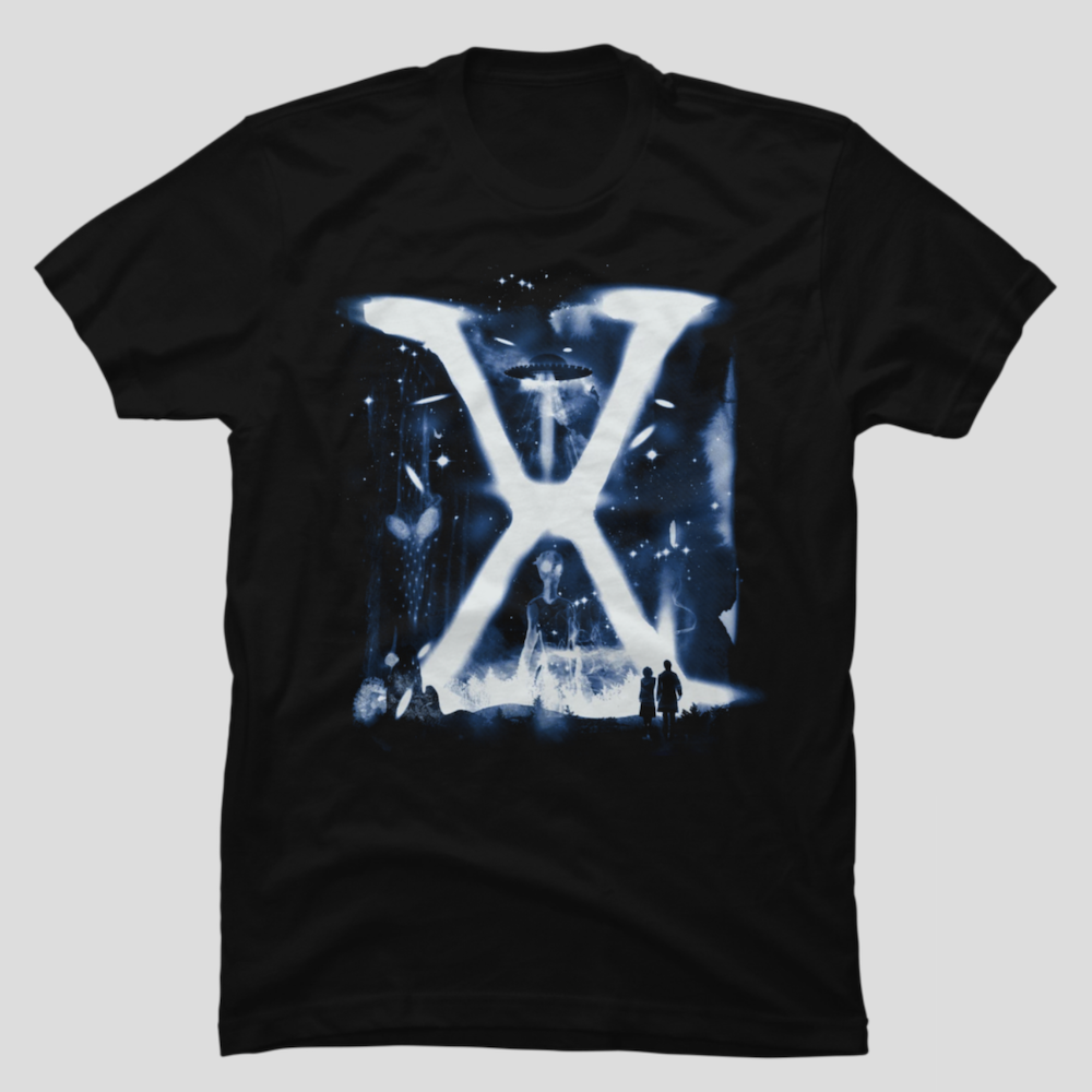 inked files - X-Files Tee by kharmazero