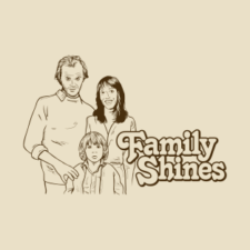 If the Torrance family were the stars of their own 80s TV sitcom. Family Shines T-Shirt