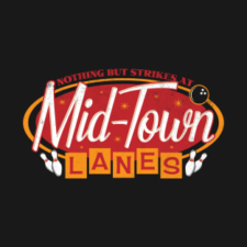 Nothing But Strikes. Mid-Town Lanes T-Shirt
